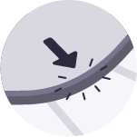 Missing curb ramp icon